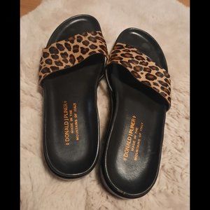 Donald J. Pliner Leather Sandals - Size 8